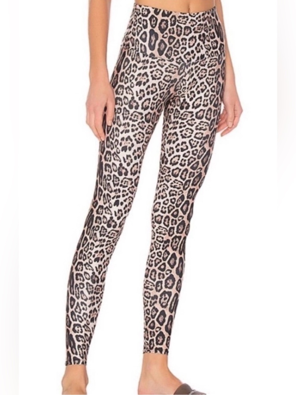 🐆🐍Onzie 2 Pair High Rise Animal Print Yoga Running Leggings szS/M Excellent